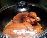 A picture of step 7 of Spicy Chicken chargha.