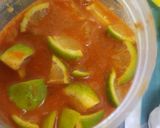 A picture of step 2 of All time any time Lime achari!.