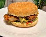 Une image de l'étape 6 de Burger tender's au poulet sauce avocado 🥑.