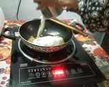 A picture of step 5 of Fish Korma.