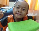 Foto langkah ke 6 dari resep BolKus Keju Pandan.
