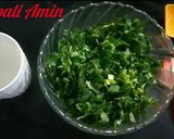 A picture of step 2 of Thepla.