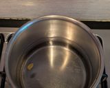 A picture of step 1 of Bella Coffee (Coorg style coffee with jaggery).