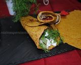 A picture of step 11 of Flax seed Naan Bread.
