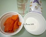 Foto langkah ke 2 dari resep (18.3) Kue Moho Ubi Orange.