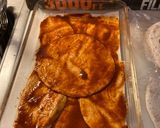 A picture of step 3 of Enchilada Casserole.