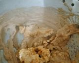 A picture of step 3 of Gur halwa.