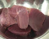 Foto del passaggio 1 della ricetta Polpettone di tonno fresco