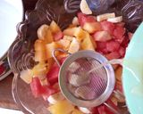 A picture of step 5 of Fruit salad.