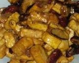 Foto langkah ke 5 dari resep Tumis tahu + biji nangka saus tiram.