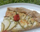 Une image de l'étape 7 de 🌱 Tarte rustique à la courgette.