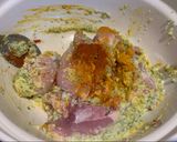 A picture of step 2 of Kuku paka - African chicken curry.