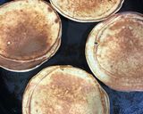 A picture of step 3 of Brown rice oat orange pancakes.