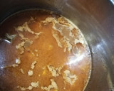 A picture of step 1 of Beef Nehari.