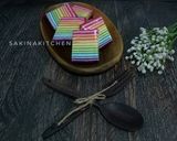 Foto langkah ke 13 dari resep Kue Pepe / Lapis Sagu Rainbow.