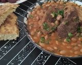 صورة لخطوة 2 من وصفة اللوبيا حمراء تفصص بلحم خروف