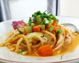Foto langkah ke 9 dari resep Mie Gomak (Spageti Batak).