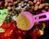 A picture of step 3 of Peanut BHEL (Diet Bhel).