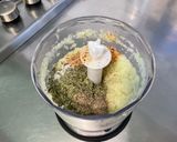 Une image de l'étape 8 de Farce pour poissons au chou romanesco, ail, oignon et estragon (anti gaspi).