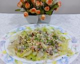 A picture of step 2 of Mexican salad.