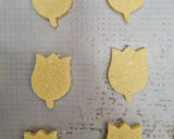 Foto del paso 7 de la receta: Galletas de coco (tulipanes tersos al tacto) 🌷🌷 🌷 🌷 🌷 🌷
