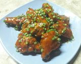 รูปขั้นตอนการทำที่ 9 ของ ปีกไก่ทอดซอสแดง