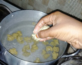 A picture of step 3 of Danwake from scratch.