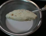 A picture of step 4 of Paneer nest ghujia.