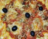 صورة لخطوة 2 من وصفة بيتزا محشية الجوانب 🍕🍕🍕