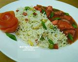 A picture of step 6 of Chinese rice with Manchurian by Saima Sameer ali #cookpadapp.