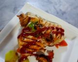 A picture of step 3 of Pocket sizzling wrap.