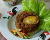 Foto langkah ke 5 dari resep Nasi Tim Ayam.