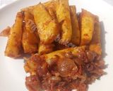 A picture of step 4 of Spicy fried yam.