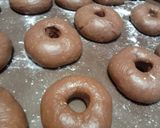Foto langkah ke 3 dari resep Double choco donat.