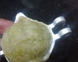 A picture of step 6 of Bottlegourd & Pistachio Modak.