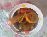 A picture of step 5 of Mixed vegetable pickle.