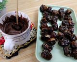 Foto langkah ke 5 dari resep 50. HIDANGAN PENUTUP SPECIAL DI BULAN RAMADHAN | KURMA KACANG COKLAT.