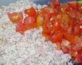 Foto del paso 6 de la receta: Canoas de pollo, tomate y pickles