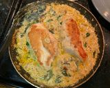 A picture of step 4 of Creamy Tuscan Chicken.