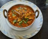 A picture of step 4 of Chole gravy.