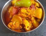 ফুলকপি আলু দিয়ে ডালনা (fulkopi aloo diye dalna recipe in Bengali) রেসিপির ধাপ 4 ছবি