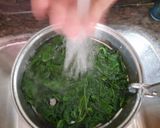 A picture of step 1 of Spinach Corn Cheese Wadas.