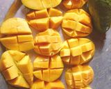 Hình bước làm 1 của món Bánh ép xoài 🥭🥭🥭