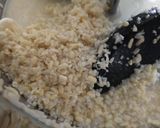 A picture of step 1 of Idda (White Dhokla).