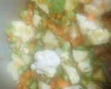 A picture of step 3 of South Indian Vegetable Kurma.