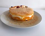 عکس مرحله 1 از دستور چیز کیک نارنگی(Tangerine cheescake)