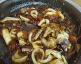 Foto langkah ke 3 dari resep Gamik Cumi khas Bontang.