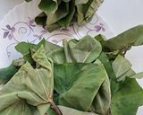A picture of step 1 of Colocasia Leaves/Patod/Patra/Arbi ke patte.