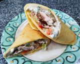 รูปขั้นตอนการทำที่ 11 ของ ไก่ย่างแบบตุรกีกับซอสกระเทียม Chicken Doner with garlic sauce
