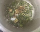 A picture of step 5 of Pudhina Pulao / Mint Flavoured Basmati rice -my way.